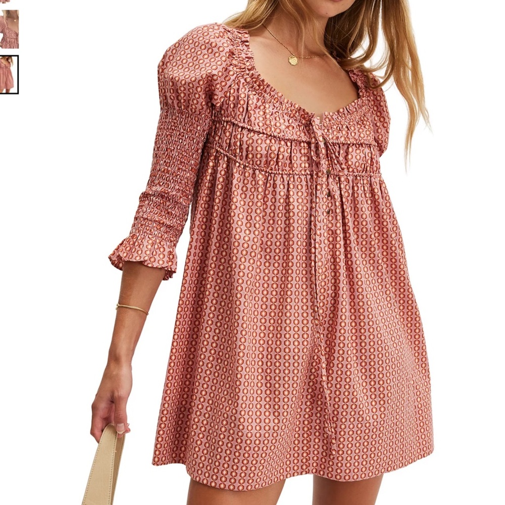 Free People Star Dip Mini Dress